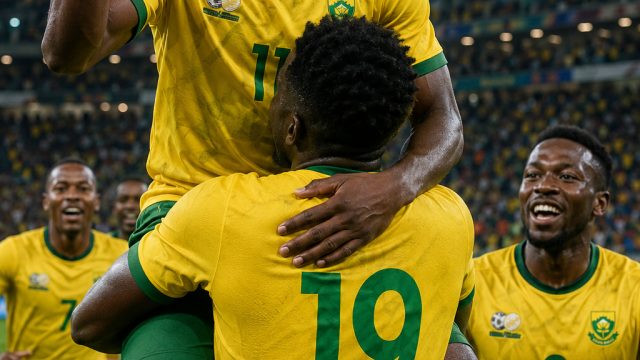 South Africa Climbs to Knockou