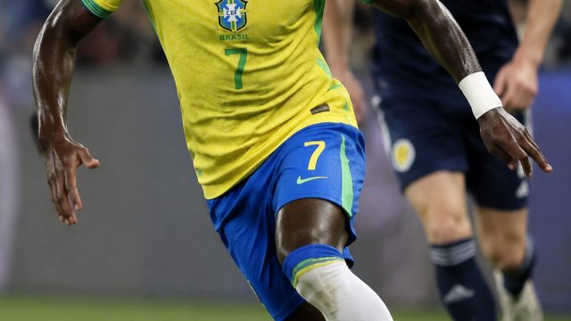 Vinícius Júnior Stars in Brazil's Domina