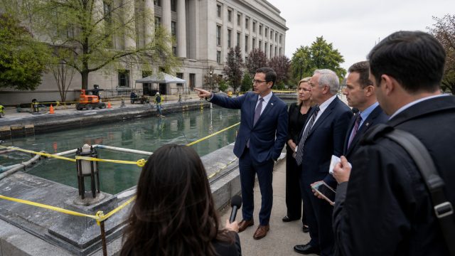 Reflecting Pool Repair Controv